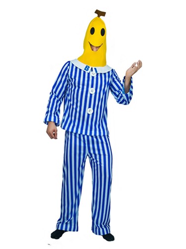 BO-D3 Adult Bananas in Pyjamas B1 Costume TV Show Time Costume - Picture 2 of 4