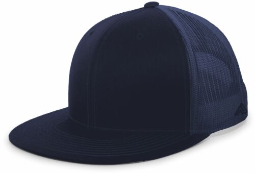 Pacific Headwear D-Series Trucker Full-Profile Polyester Blend Snapback Cap 4D3 - Picture 15 of 22