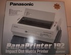 Panasonic PanaPrinter 192 KX-P2150 Impact Dot Matrix Drukarka w pudełku Vintage