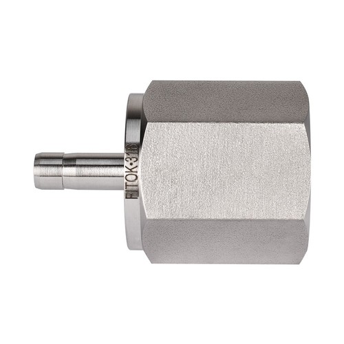 FITOK 316 SS Adapter 1/4 in Tube Stub x 1/2 Female NPT 4900 psi, SS-AF-FT4-NS8 - Picture 2 of 4