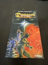 Dungeon Master Super Famicom SFC Japan import Boxed +Manual US Seller