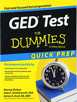 Ged Test For Dummies, Quick Prep (for Dummies (career/education)) Ged Test For Dummies, Quick Prep (for Dummies (career/education))
