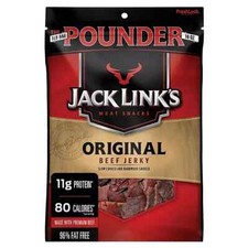 Jack Link's Original Beef Jerky, 16 oz. LARGE BAG FREE SHIPPING 