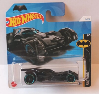 HW & DC 1:64  2024 #2 Batmobile ''Batman Vs Superman'' schwarz HTB21 NEU OVP