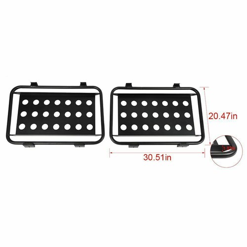 For Jeep Wrangler JL 2018-23 Rear Window Glass Armor Cover Protector Accessories - Picture 2 of 22
