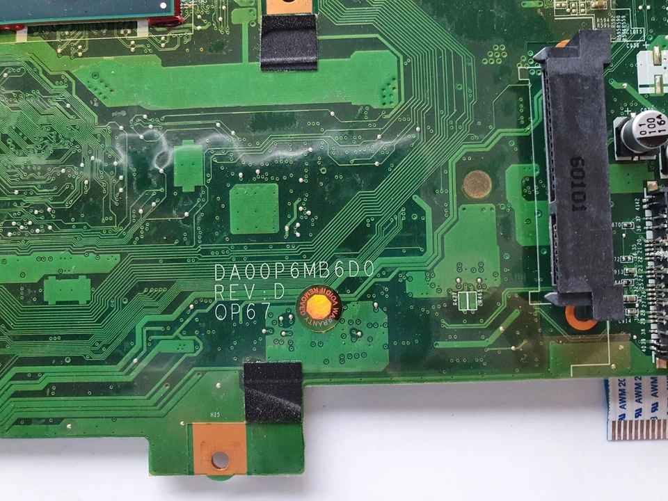 HP Compaq CQ61 Motherboard DA00P6MB6D0 517837-001 Fully Working - Image 3 of 4