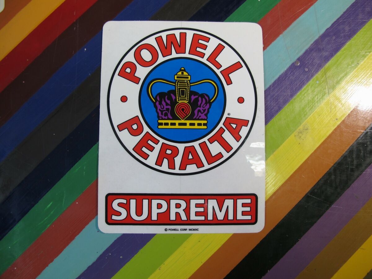 vtg 1980s 1990s Powell Peralta skateboards sticker - Rippers vtg 1980s 1990s Powell Peralta skateboards sticker - Rippers