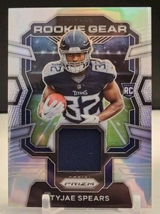 2023 Panini Prizm Tyjae Spears Rookie Gear Silver Prizm #RG-TS RC