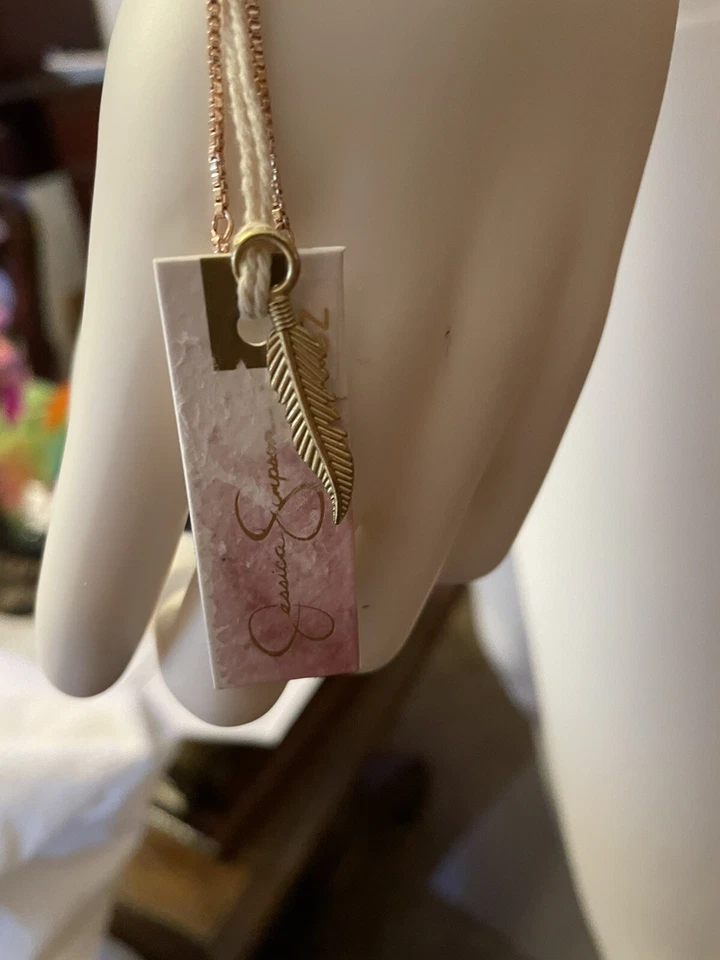 Pulsera Deslizante Tenis Jessica Simpson Tono Oro Rosa Circonita Ajustable Nueva BWT Foto 4 de 4