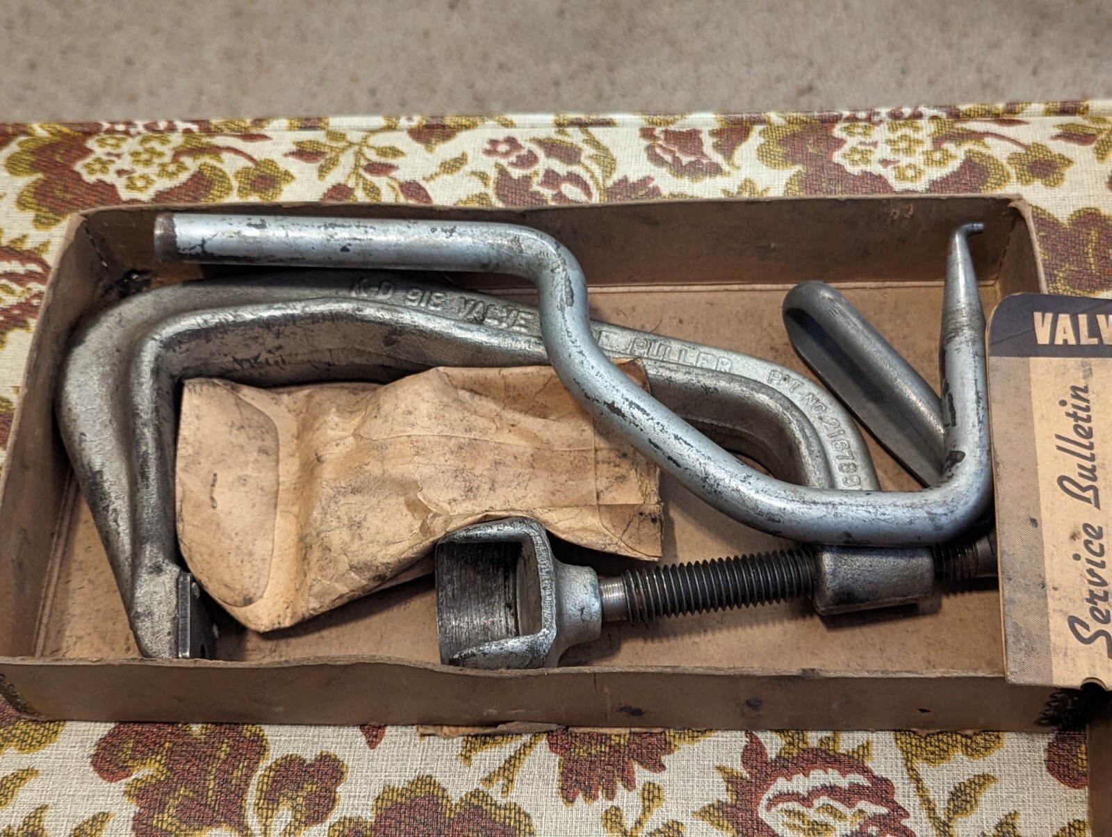 KD Tool 920 Valve Guide Puller 917 Driver 918 Valve Guide Puller Bag