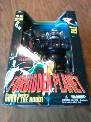 Robby the Robot Forbidden Planet Trendmasters Lights Sound Walking Motion MINT