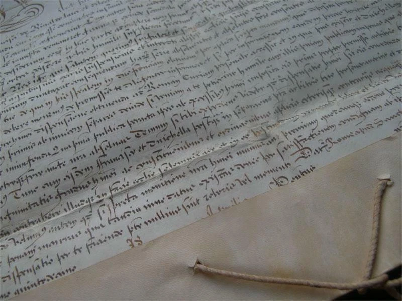 Papal Bulla of Pope Paul V 15th year of papacy 1615 - Image 4 of 4