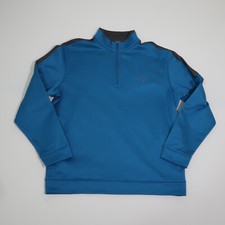 Callaway Sweatshirt Men  s Large Blue 1/4 Zip Performance Fleece Golf Pullover