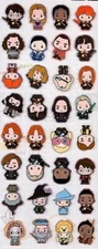 Harry Potter Chibi Characters Puffy Stickers Planner Supply Crafts Scrapbook