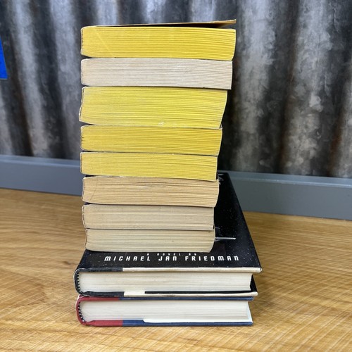 Star Trek Book Lot of 10 Novel Books HC Paperback Various Authors - Picture 3 of 15