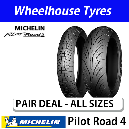 Michelin Pilot Road 4 Standard Motorcycle Tyre Pair Deal eBay