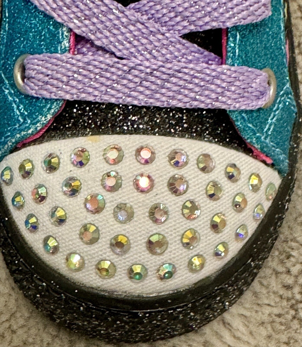 Skechers Twinkle Toe Shuffle Light Up Girl Size 6 sneaker