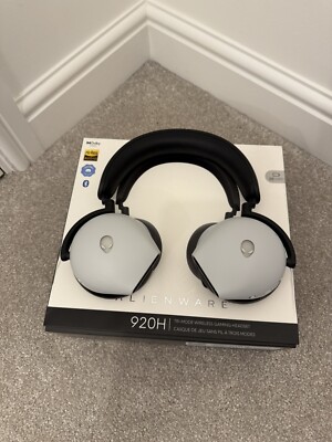 Alienware Tri-Mode Wireless Gaming Headset AW920H Lunar light