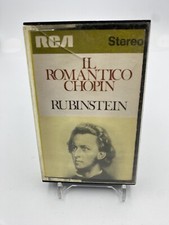 MUSICASSETTA Tape VG Il Romantico Chopin RUBINSTEIN Musica Classica Orchestra