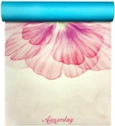  Aimerday Premium Print Yoga Mat for Women Non Slip Exercise Mat with Carrying S
