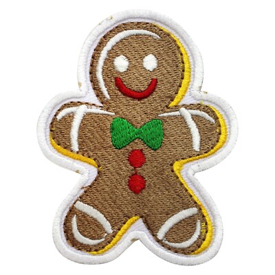Grand écusson De Broderie Père Noël En Colère – Applique De Noël