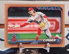 2024 Topps Update Adam Cimber #US282 Gold /2024 Los Angeles Angels