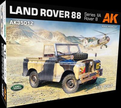 Ak Interactive (Kits) Maßstab 1:35 Land Rover 88 Serie IIA britische Streitkräfte 