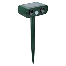 New Ultrasonic Animal Repeller - Solar Motion Sensor Repellent for Gardens