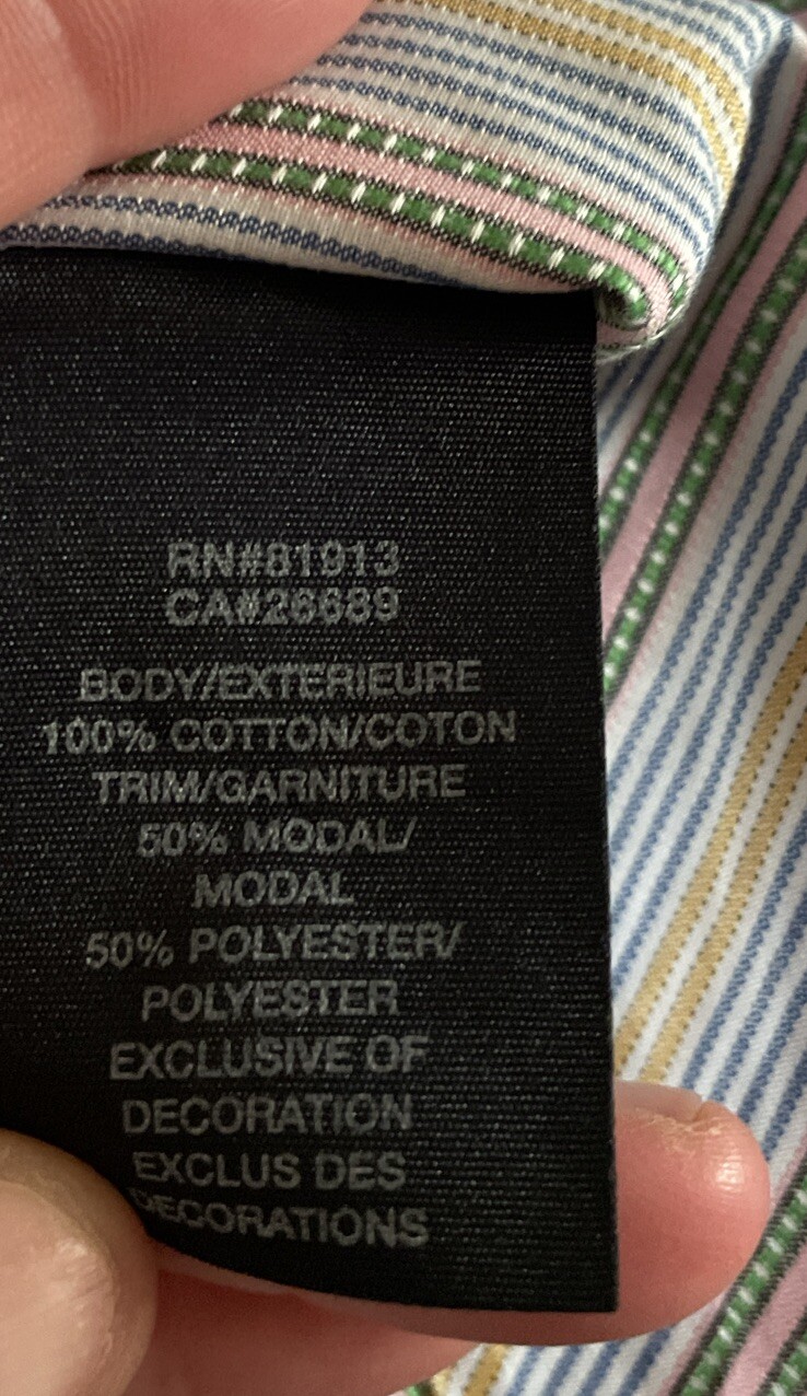 Robert Graham Button Down Stripped Pattern Flip P… - image 7