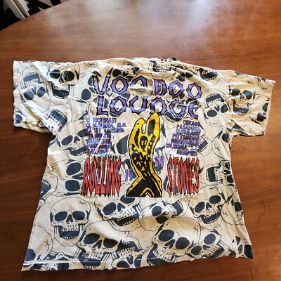 Rolling Stones　VOODOO LOUNGE　スカルTシャ Vintage 1994 Rolling Stones 'Voodoo Lounge' T-Shirt – Justin