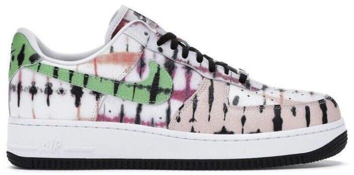 Nike Air Force 1 Black Tie Dye W - 1 of 1