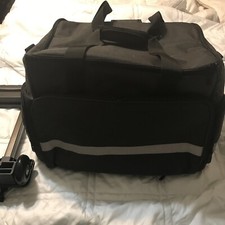 Premium Sneaker Bag Travel Duffel Bag 4 Adjustable Divides Compartments Gray