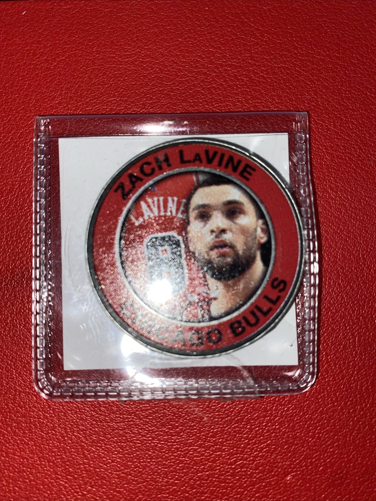 2022 NBA Zach LaVine Limited Edition Collectors Coin Mint Series 1 of 8000