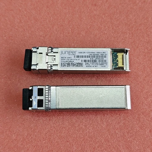 Juniper SFPP-10G-ZR-OTN-XT 740-052562 SFPP 10GE-ZR 80KM 1550nm 85C 1PCS
