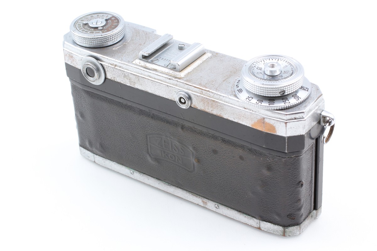 Exc+5] ZEISS Contax IIa Black Dial Film Camera w/ Sonnar