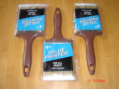 Set of 3 Value Painter 4  All Purpose Brushes 997130400