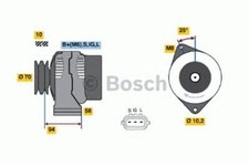 BOSCH REMAN ALTERNATOR - 0986045891
