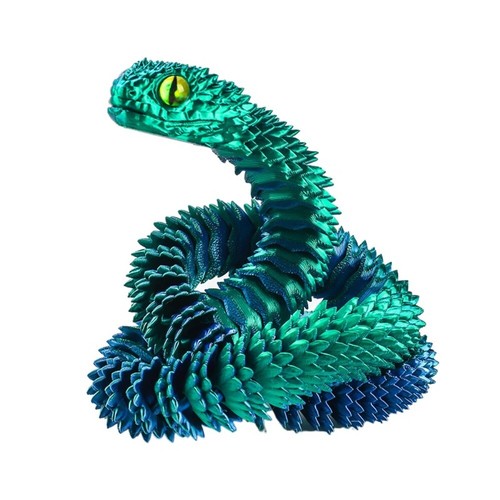 30/45/60cm Simulated Snake Ornament Animal Simulation Model Car Decoration - Picture 15 of 19