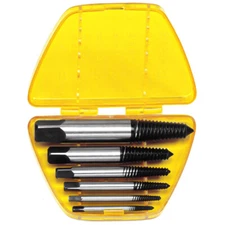 Genius Tools 6 Piece Screw Extractor Set - AT-EX6