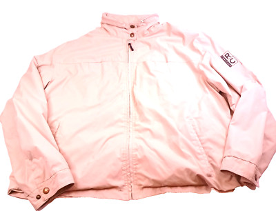 Comstock Expedition RC Men's XL Full Zip Jacket Beige Casual Pockets Lined Hood