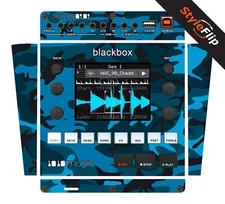 1010 Music Blackbox Skin | Blue Camo | Protective Decal | StyleFlip Skins
