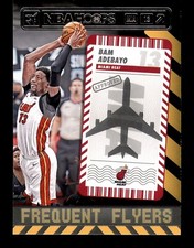 2021-22 Panini NBA Hoops BAM ADEBAYO Frequent Flyers #4 MIAMI HEAT