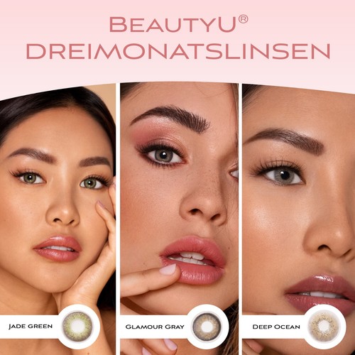 BeautyU® Natural Color Lenses (Weiche farbige Dreimonats-Kontaktlinsen) - Bild 55 von 79
