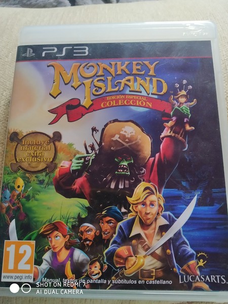 MONKEY ISLAND EDICION ESPECIAL COLECCION Ps3 COMO NUEVO PAL ESPAÑA