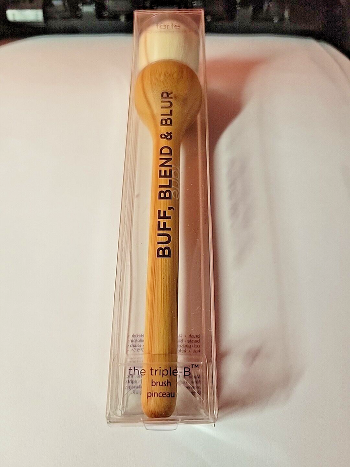 Tarte Triple B Buff Blend Blur Foundation Brush New IN Box eBay