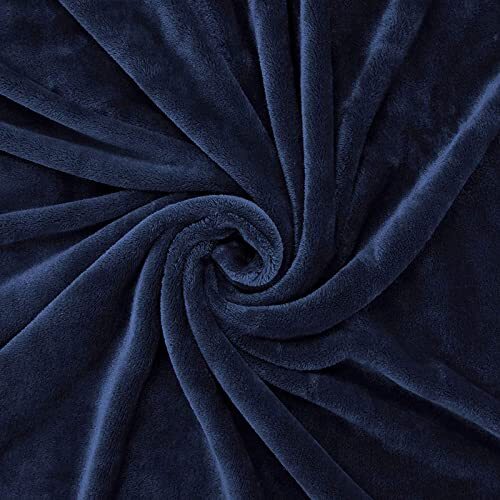 Plush Throw Blanket Soft Fuzzy Decorative Fluffy Bed Couch Blanket, Queen Size - Picture 2 of 8