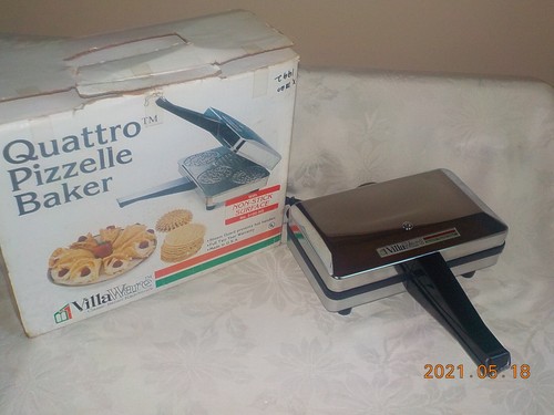 quattro pizzelle maker