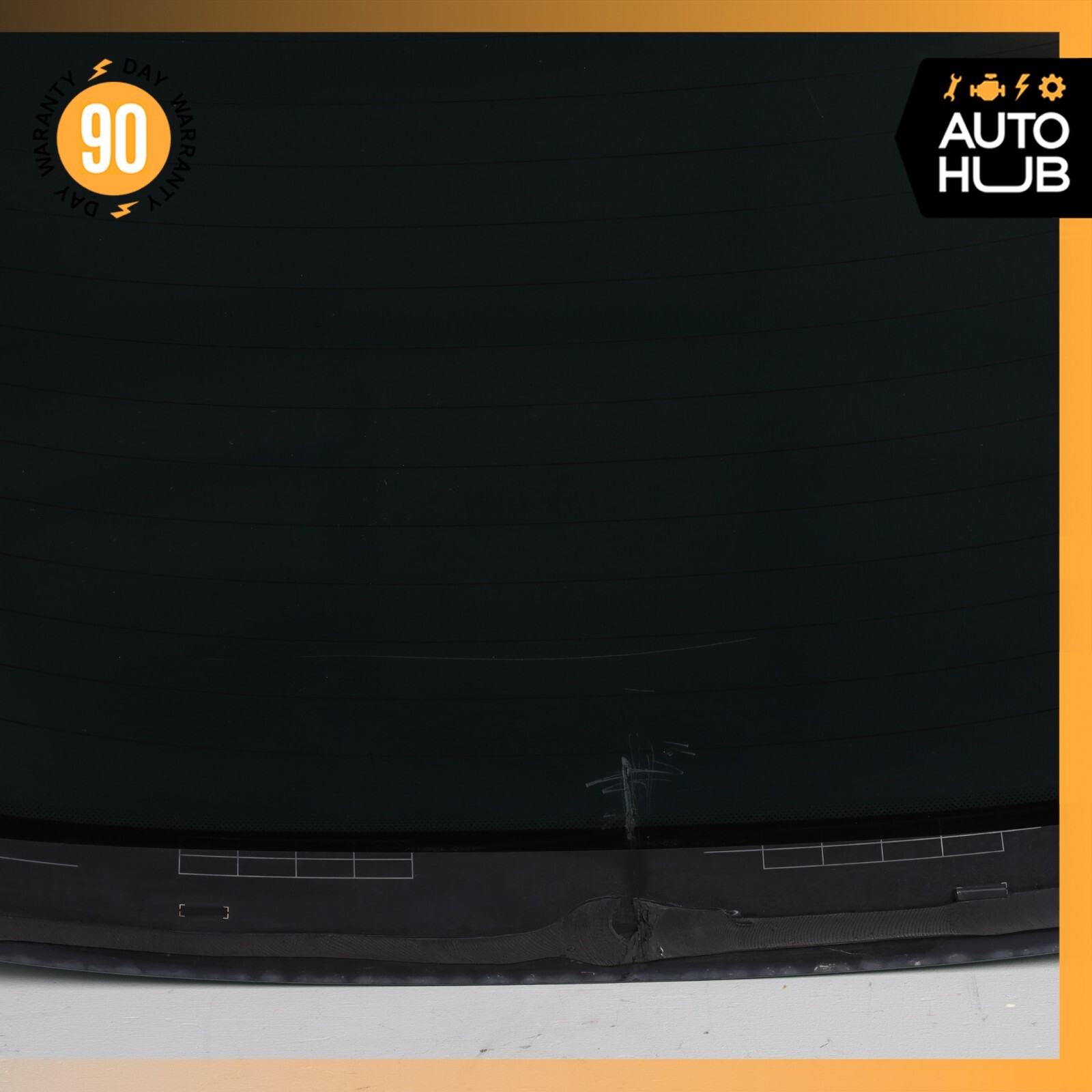 08-18 Maserati GranTurismo S M145 Rear Windshield Wind Shield Back Glass OEM 56k
