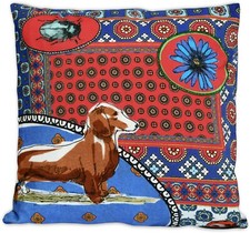 Cuscino D'Arredamento in velluto Baci Milano living " Wild Land", 50x50cm SALDO