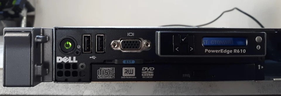 Dell PowerEdge R610 Server 2x Intel Xeon X5560+4x Micron 4GB PC3L-10600R+2x PSU - Image 2 of 4